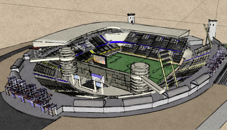 <i>Estadio de Gran Canaria</i><span>3D + Concurso</span>