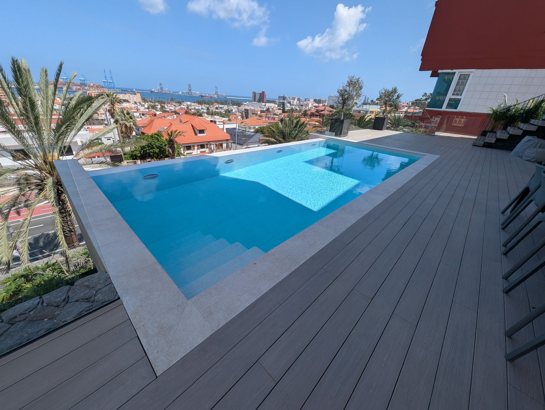 García Morato, vivienda unifamiliar · piscina en Las Palmas de Gran Canaria