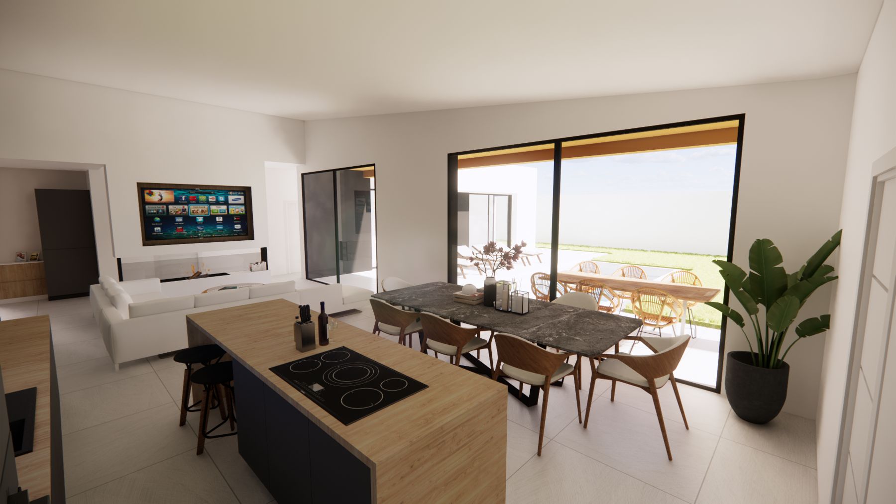 San José del Álamo, vivienda unifamiliar en Las Palmas de Gran Canaria