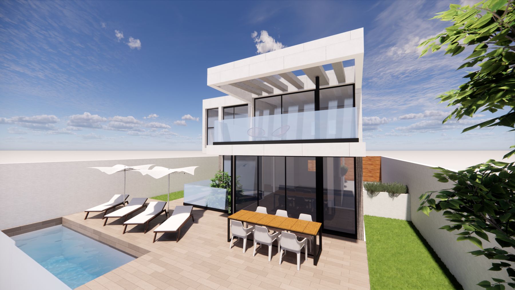 Loma Taliarte VI, vivienda unifamiliar en Telde