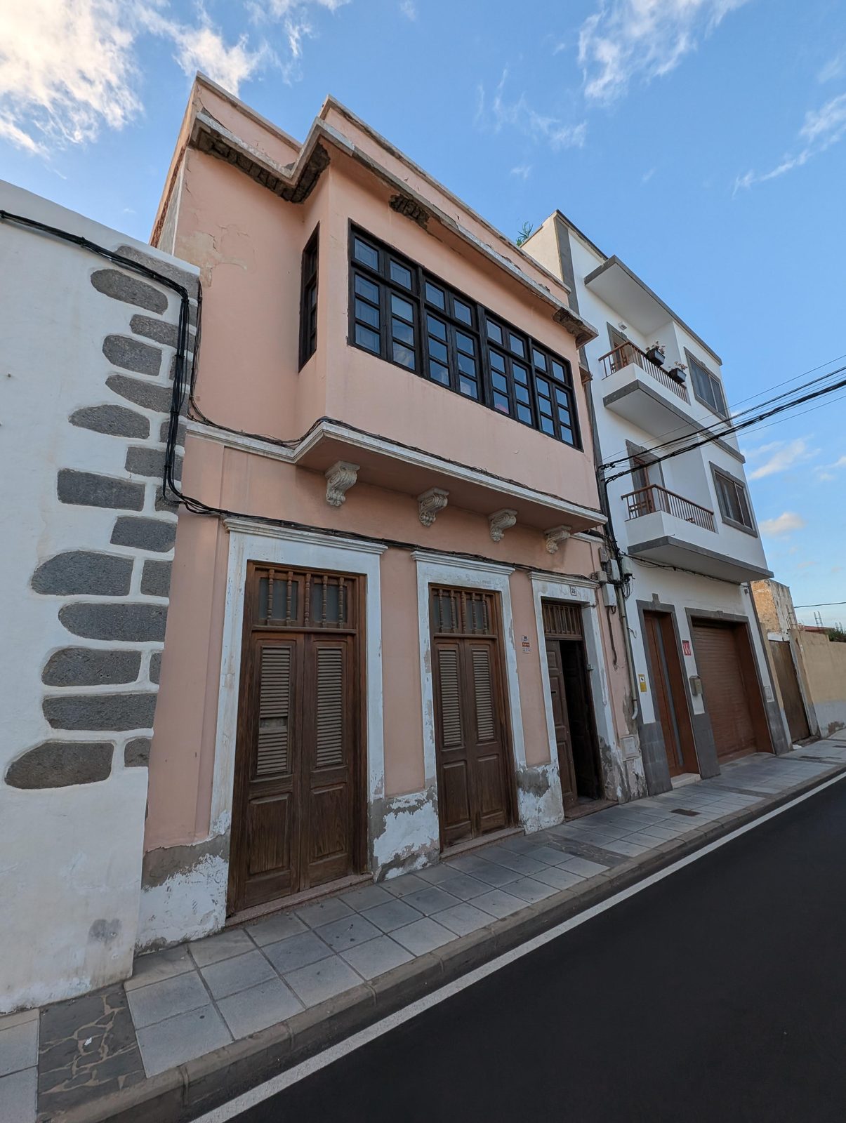 Conde de la Vega, rehabilitación de edificio residencial en Telde, estado original